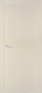 Товар Межкомнатная дверь PX-20  AL кромка с 4-х ст. Бежевый матовый